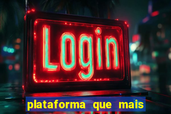 plataforma que mais paga no fortune tiger